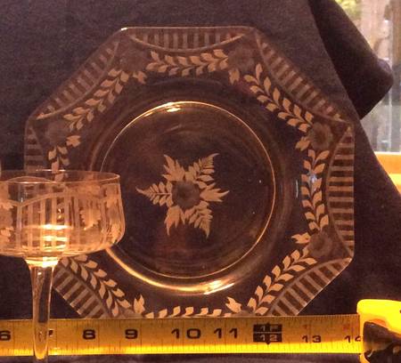 7606-2 Luncheon Plate