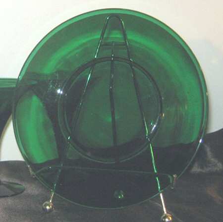 7966 Forest Green 7" Salad Plate