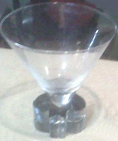 Poker Martini Glass