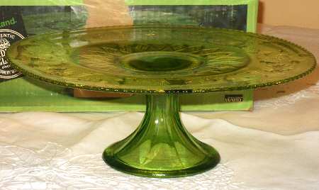 Sandwich Green (Lime Avocado) Round Cake Stand