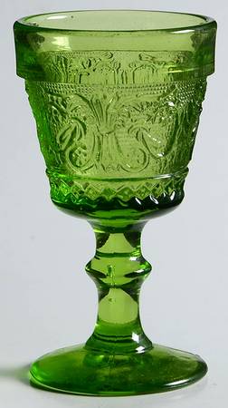 Sandwich Green (Lime Avocado) Wine Glass