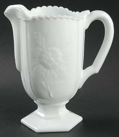 Rose Sprig Milkglass by Campbell Jones
