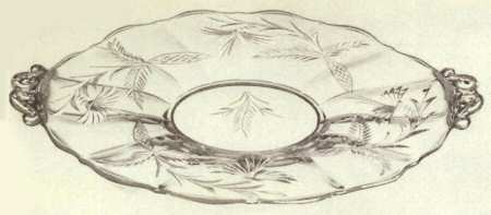 Cut 1064 Handled Cake Plate