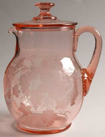 Martha Pink Pitcher & Lid