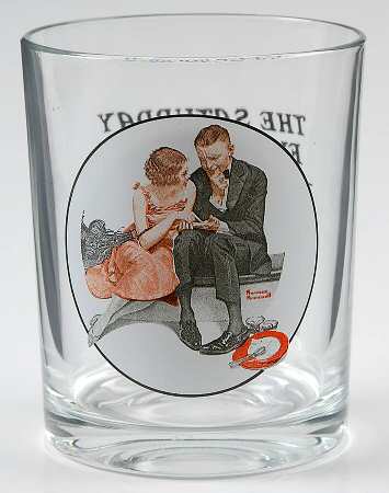 The Saturday Evening Post Collection 12 Oz Flat Tumbler by Curtis Publishing Co