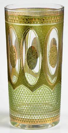 Regency Green Highball Glass