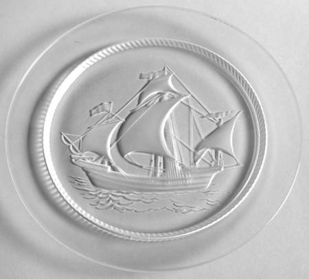 Lalique Plates La Pinta - No Box