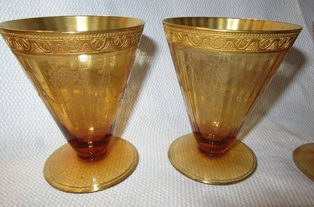 Etch 701 Amber (Full Gold Encrusted) by Cambridge