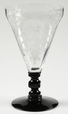 Apple Blossom Clear (Black Stem #3400) by Cambridge