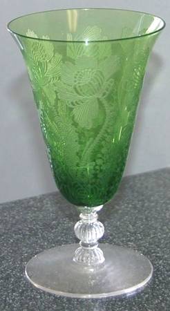 Gloria Green (Forest) (Stem 3035) Juice Glass