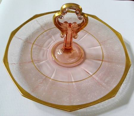 Etch 727 Pink Gold Trim by Cambridge