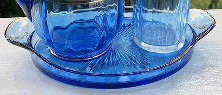 Round Blue (Blue Bell) Tray