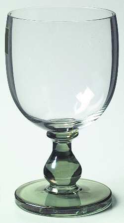 Hanna Green (Clear Bowl, Green Stem) by Dansk