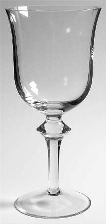 Aurora Clear Water Goblet by Denby