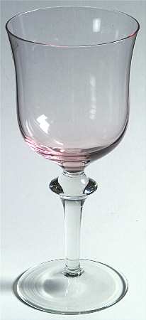 Aurora Rose Water Goblet