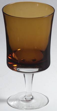 Mirage Brown Water Goblet
