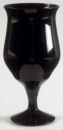 Olympia Black Water Goblet