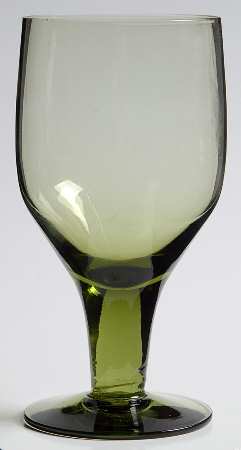 Vista Green Wine Glass