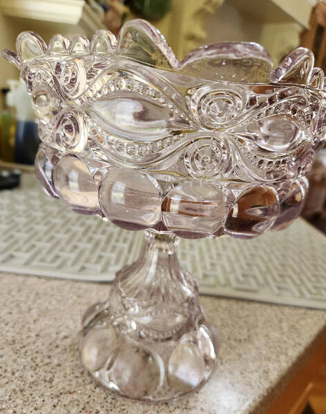 Eyewinker Round Compote (Height X Width)