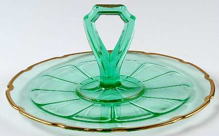 Victory Green Center Handle Tray
