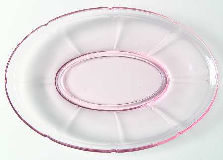 Victory Pink (No Trim) Sauce Boat, Underplate Only
