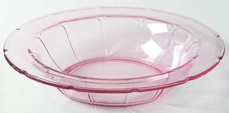 Victory Pink (No Trim) Rim Soup Bowl