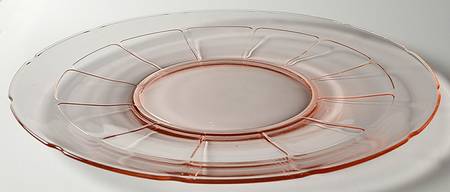 Victory Pink (No Trim) 12" Round Platter