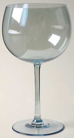 Blue Lustre Water Goblet by Dorothy Thorpe