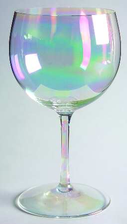 Bubble Clear (Iridescent) Wine Glass