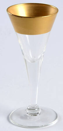Golden Band Cordial Glass