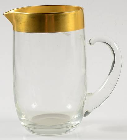 Golden Band Pint Pitcher