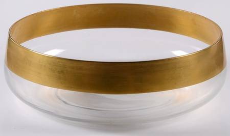 Golden Band Individual Salad Bowl