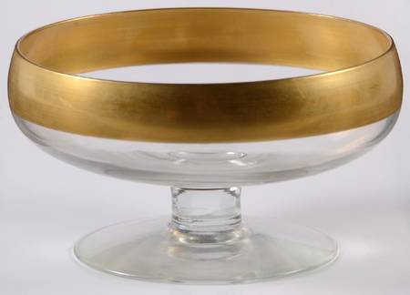 Golden Band Small Dessert Bowl