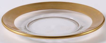 Golden Band Bread & Butter Plate