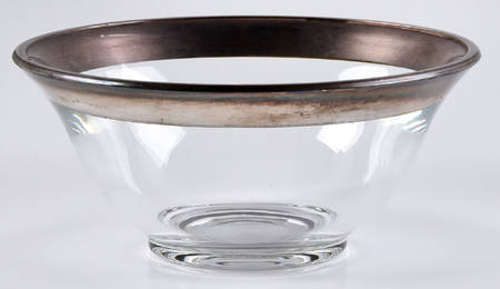 Silver Band 5" Round Bowl