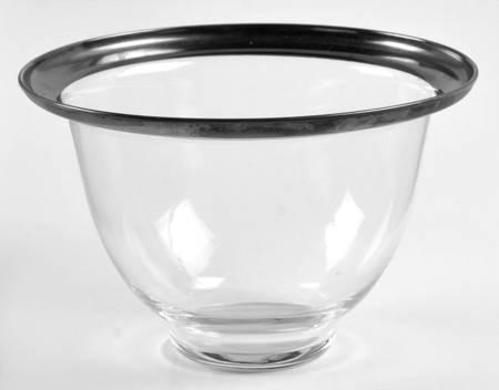 Silver Band Liner for Seafood Cocktail