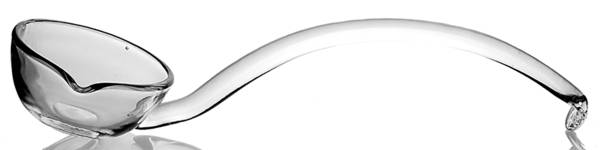 Silver Band Punch Ladle