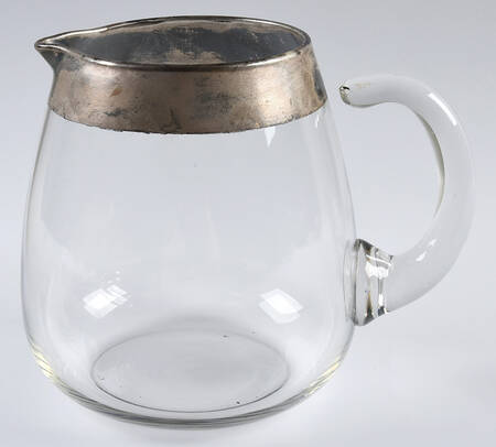 Silver Band 80 Oz Pitcher