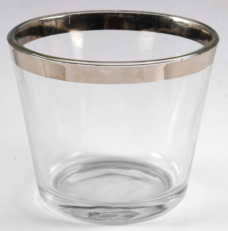 Silver Band Ice Bucket