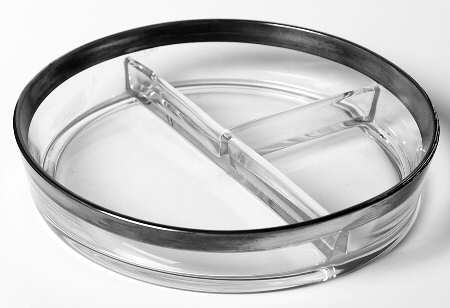 Silver Band 8" Round 3 Part Relish