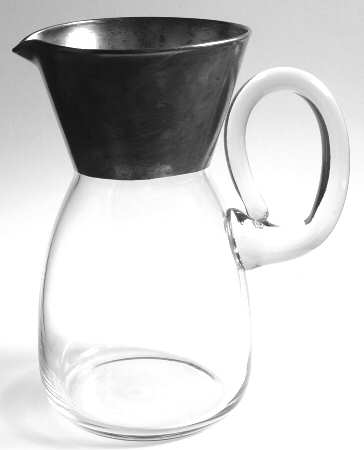 Silver Band 60 Oz Pitcher