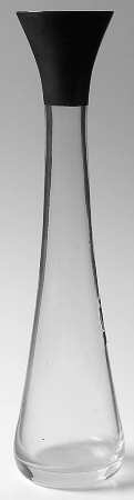 Silver Band Bud Vase