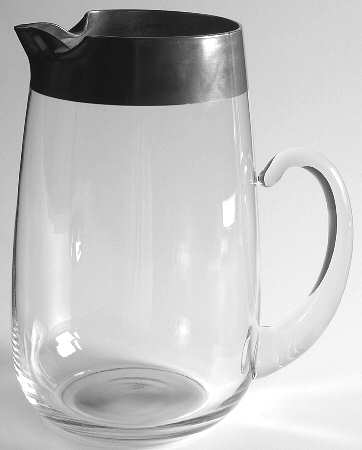 Silver Band 88 Oz Pitcher