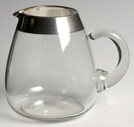 Silver Band 38 Oz Pitcher
