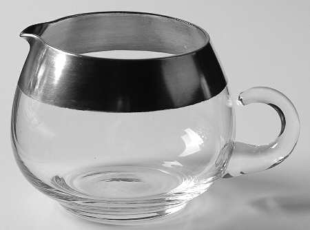Silver Band Creamer