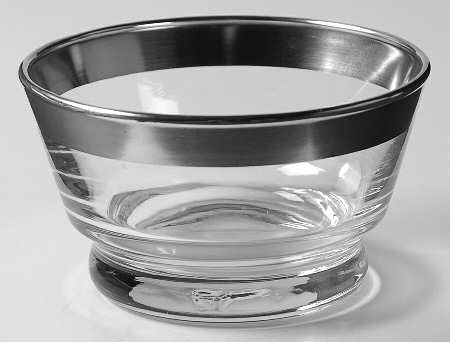 Silver Band Low Sherbet