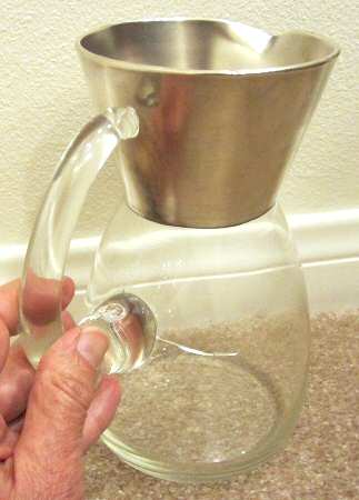 Silver Band Pitcher