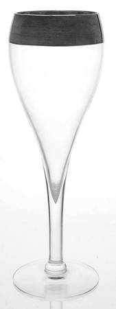 Silver Band Champagne Tulip