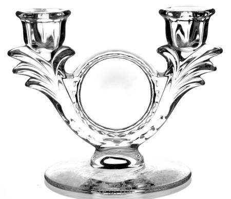 Adoration (Etched) Double Light Candlestick