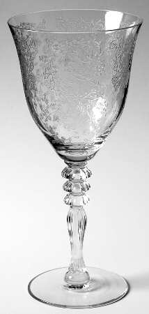 Adoration (Etched) Water Goblet